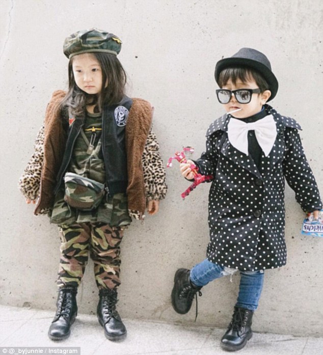 Fëmijët modern që morën shumë vëmendje në Javën e Modës në Seul foto