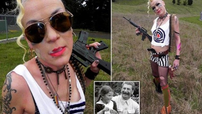 Kjo grua me tatuazhe është mbesa e një diktatori historik (Foto)