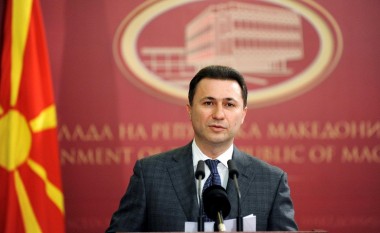 Gruevski: BDI-ja nuk e ka lëshuar Qeverinë
