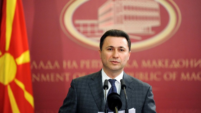Gruevski: BDI-ja nuk e ka lëshuar Qeverinë
