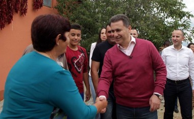 Gruevski: Votues në zgjedhje janë të gjithë ata që kanë shtetësi të Maqedonisë