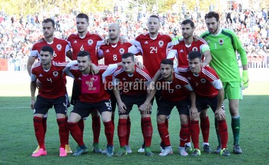 Formacioni i mundshëm i Shqipërisë kundër Austrisë