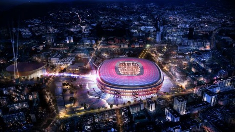 Kështu do të duket në të ardhmen stadiumi i Barcelonës (Foto)