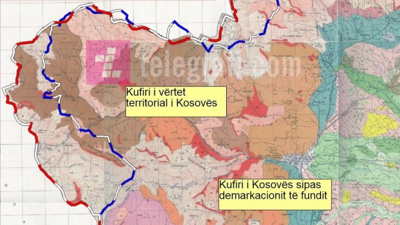 Demarkacioni me Malin e Zi: Ja hartat e prezantuara nga profesori Florim Isufi (Foto)