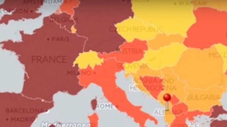 Harta e kërcënimit: Shqiptarët, të rrezikuar nga terrorizmi (Video)