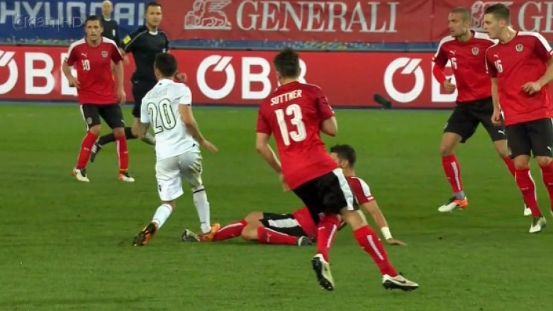 Austria – Shqipëria, statistikat e ndeshjes (Foto)