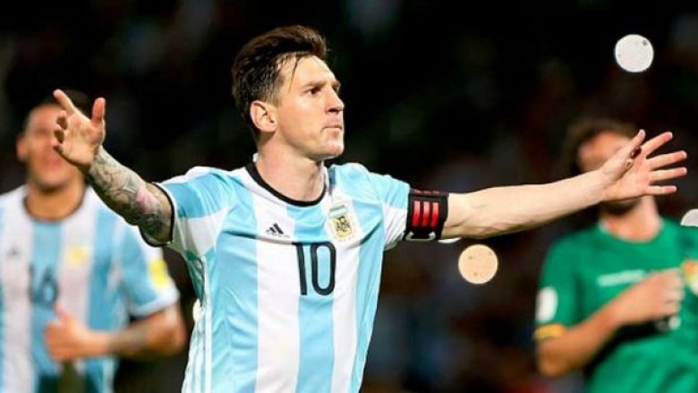 Messi shënon prej penaltisë kundër Bolivisë (Video)