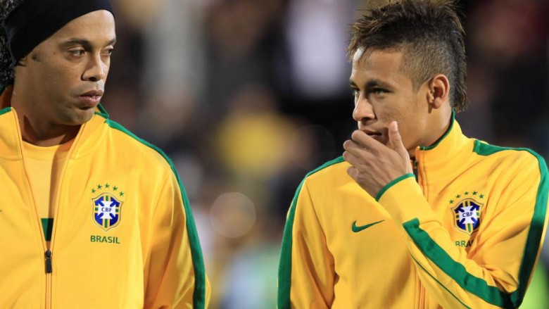Neymar thyen rekordin e Ronaldinhos