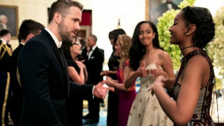 Vajza e Obamës ‘çmendet’ pas Ryan Reynolds (Foto)