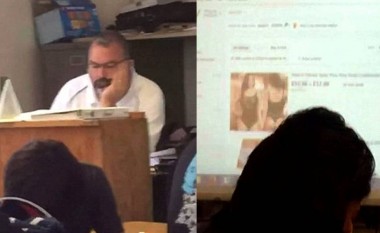 Profesori kapet nga studentët – po shikonte femra me të brendshme në internet (Foto/Video,+16)