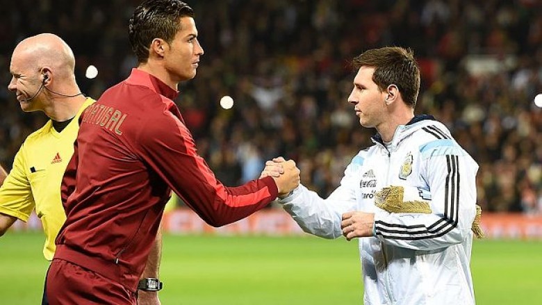 Messi mposht Ronaldon në Shqipëri (Foto)