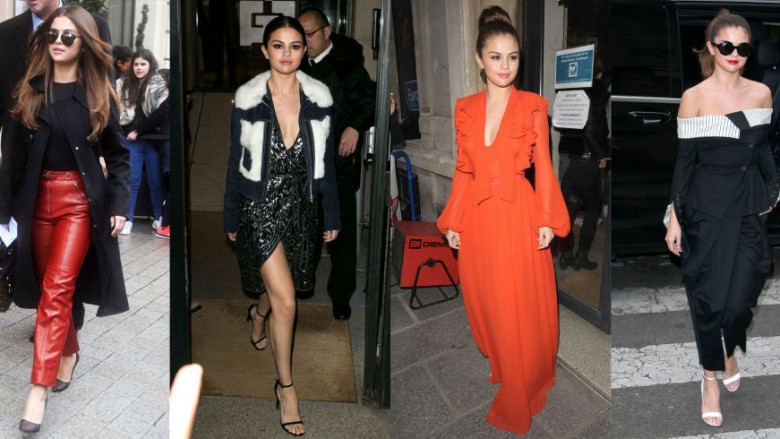 Selena Gomez 9 veshje për 3 ditë në Paris
