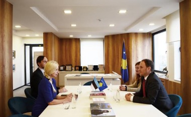 Selimi priti ambasadoren e Estonisë