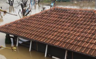 Sitnica vërshon shtëpi dhe toka të punueshme në Mitrovicë