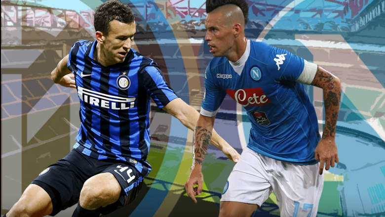Inter-Napoli: Formacionet zyrtare (Foto)