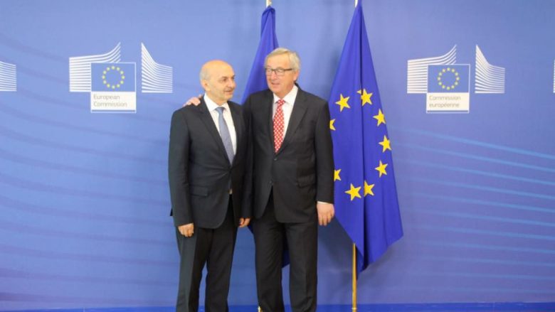 Mustafa nis takimin me presidentin e Komisionit Evropian