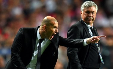 Ancelotti ka disa fjalë të mëdha për Zidanen
