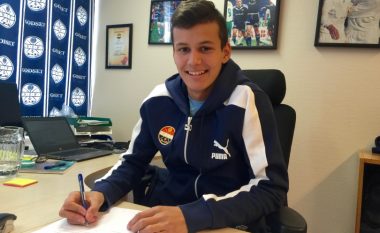 Vëllai 15 vjeç i Bersant Celinës firmos kontratë profesioniste
