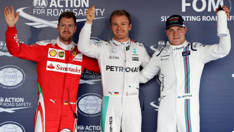 Rosberg nis garën i pari në Rusi