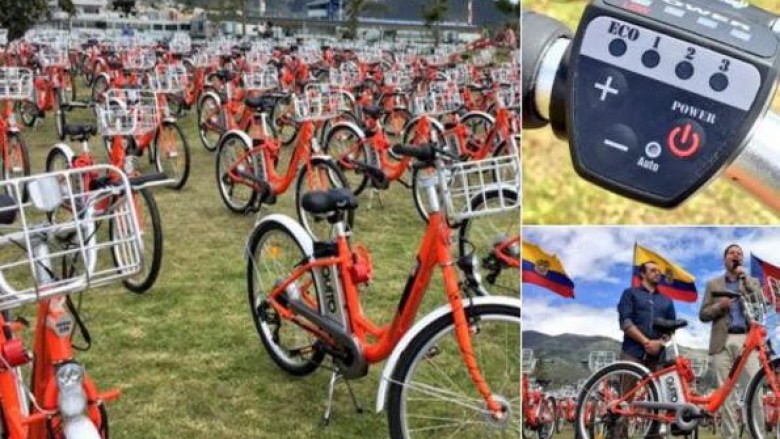 Ekuadori prezanton “biçikletat elektrike” për banorët