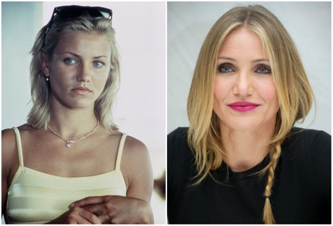 Cameron Diaz, 24 dhe 43 vjeç