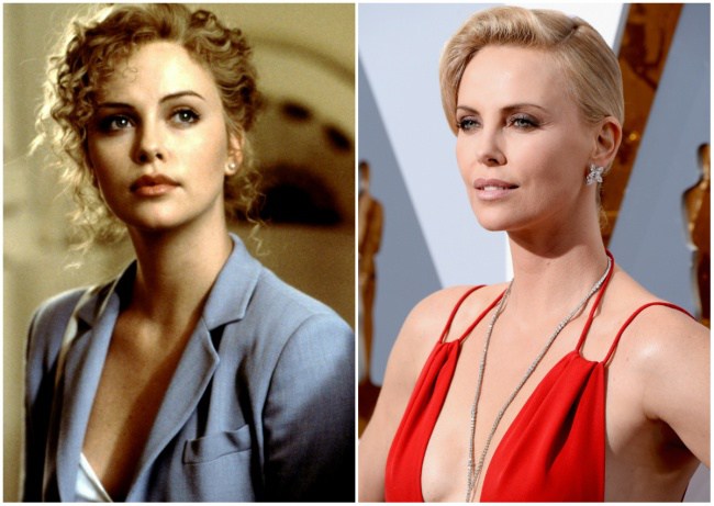 Charlize Theron, 22 dhe 40 vjeç