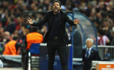 Simeone ankohet te UEFA, dyshon për një helikopter që fluturoi gjatë stërvitjes (Foto)