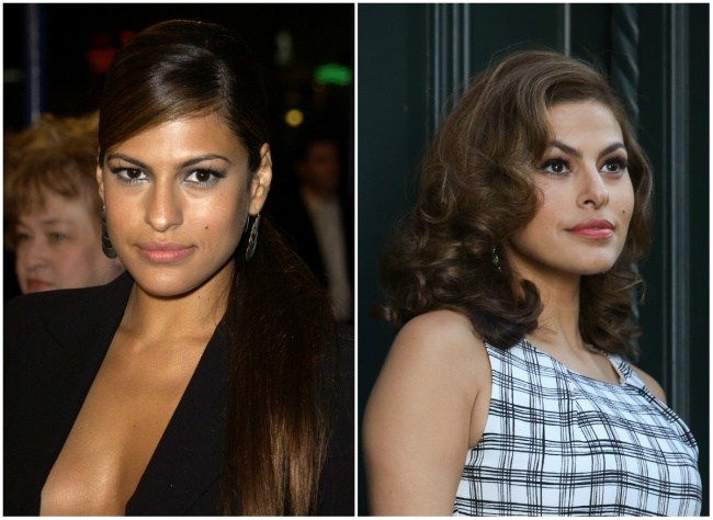 Eva Mendes, 30 dhe 42 vjeç