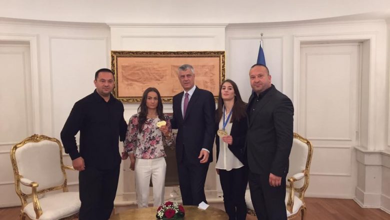 Thaçi: Majlinda dhe Nora pikat më të ndritshme të sportit tonë