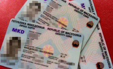 Qytetarët e Maqedonisë së Veriut kanë paguar pesë milionë euro për ndërrimin e letërnjoftimeve të cilat kanë pasur afat
