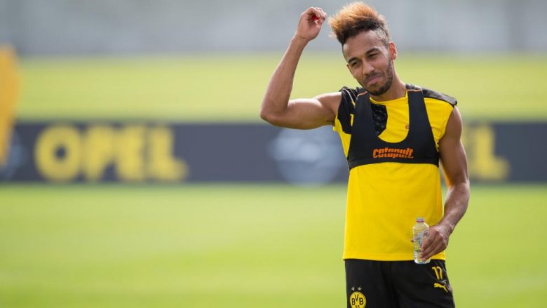 Lëndohet Aubameyang