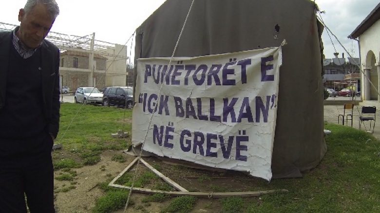 Ish-punëtorët e “Ballkanit” protestojnë për 20 përqindëshin