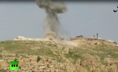 Momenti kur ISIS godet me predhë tankun turk afër qytetit Mosul? (Video)