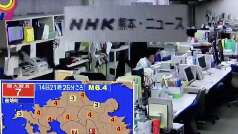 Shikoni lëkundjet që i shkaktoi tërmeti që preku Japoninë (Foto/Video)