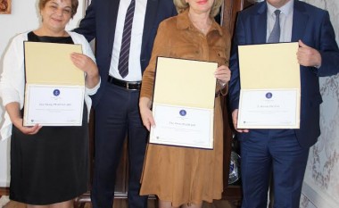 Katër prokurorë pranuan Çmimin për Drejtësi “Sali Çekaj”