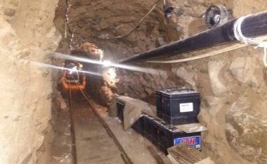 Zbulohet tuneli më i madh i drogës – i pajisur edhe me hekurudhë dhe ashensor (Video)