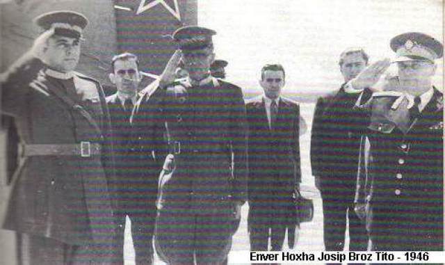 Diktatori Enver Hoxha, hero kombëtar i Serbisë