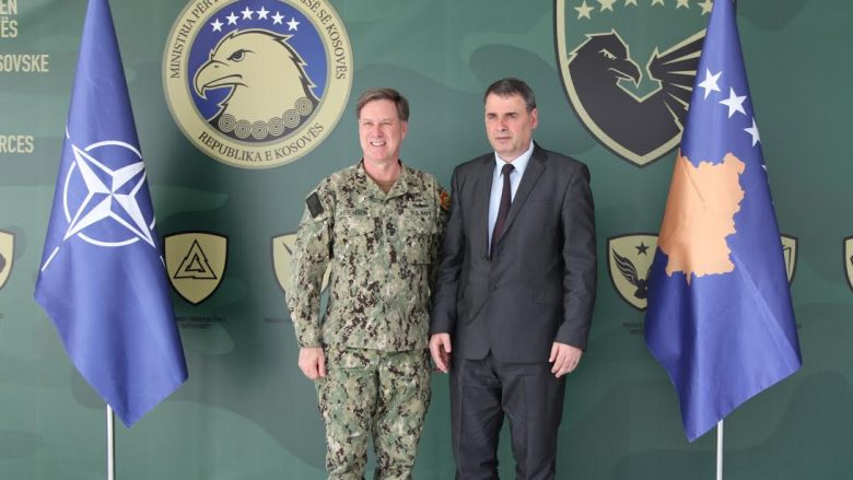 Ministri dhe komandanti i FSK-së pritën admiralin Mark Ferguson III