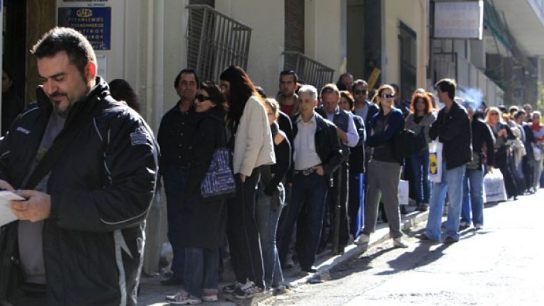 Papunësia do të rritet në Greqi