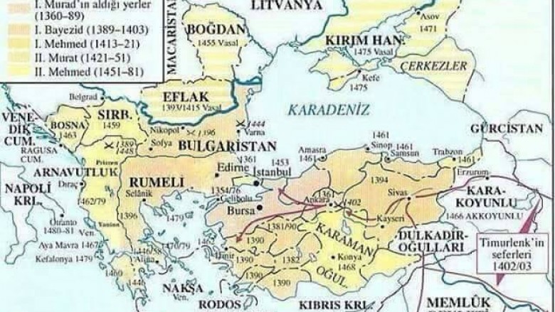 Shqipëria në kohën e Skënderbeut ishte katër herë më e madhe se Serbia (Foto)