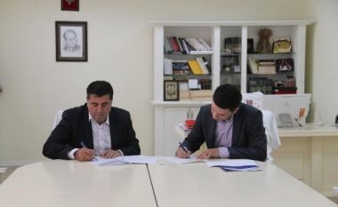 Haziri nënshkruan marrëveshje me “Inpo” për fuqizimin e shkollave profesionale