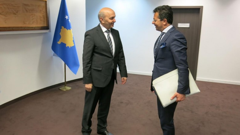 Mustafa kërkon përkrahjen e Italisë në proceset euro-integruese