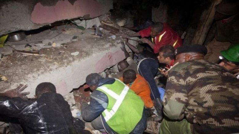 Shtatë të vdekur nga rrënimi i një ndërtese në Nairobi