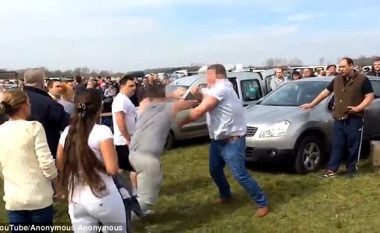 Kur pikniku shndërrohet në “ring dajaku” (Video)