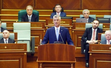 Thaçi: Do të jem garantues i respektimit të Kushtetutës