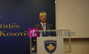 Thaçi: Kushtetuta e Kosovës, themel i shtetit