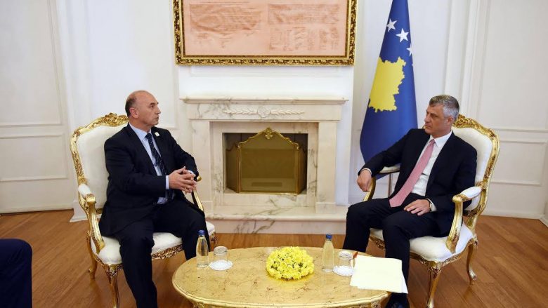 Presidenti Thaçi priti një delegacion të KOK-ut, konfirmoi mbështetjen për sportistët kosovarë