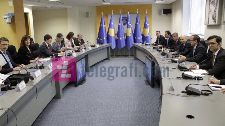 Mustafa, delegacionit të PE-së: Jemi të përkushtuar për reformat euro-integruese