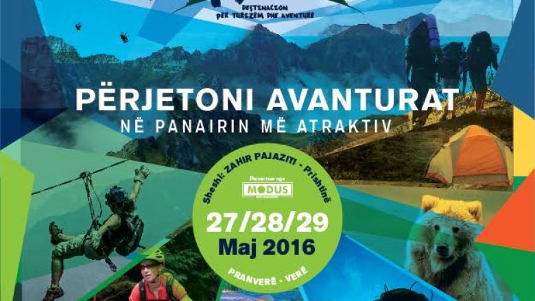 Panairi për Turizëm dhe Aventurat në Kosovë mbahet më 27, 28 dhe 29 maj
