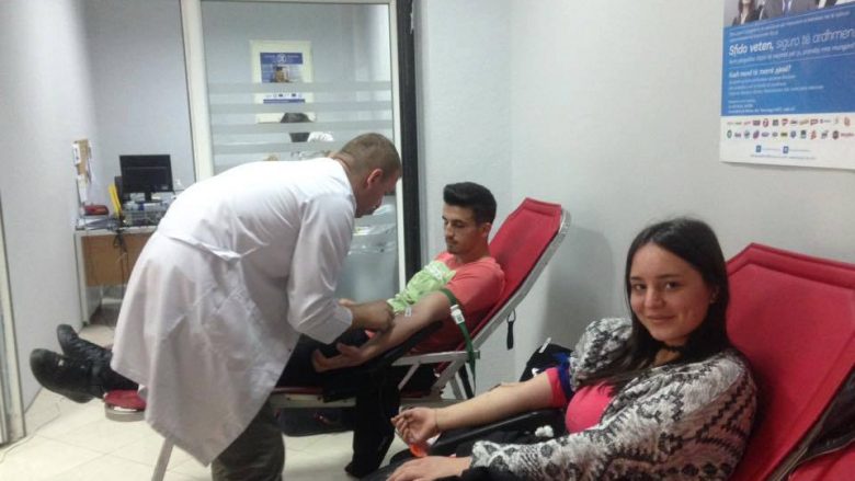 UBT shënon rekord në dhënien vullnetare të gjakut